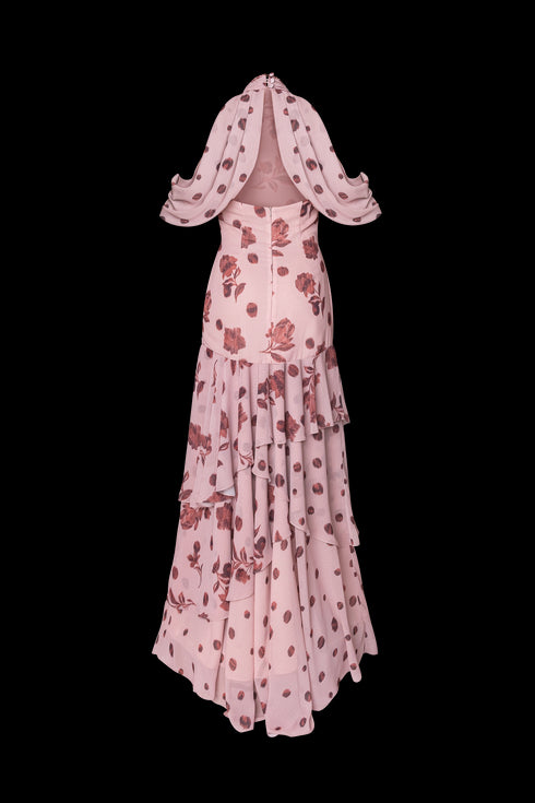 Vesubio Dress Cherry Blush